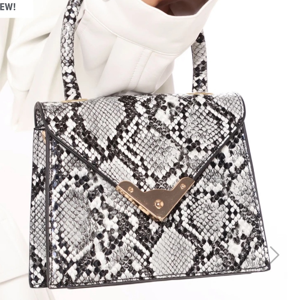 Snake Skin Mini Purse